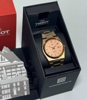 Golden Tissot PRX 1853
