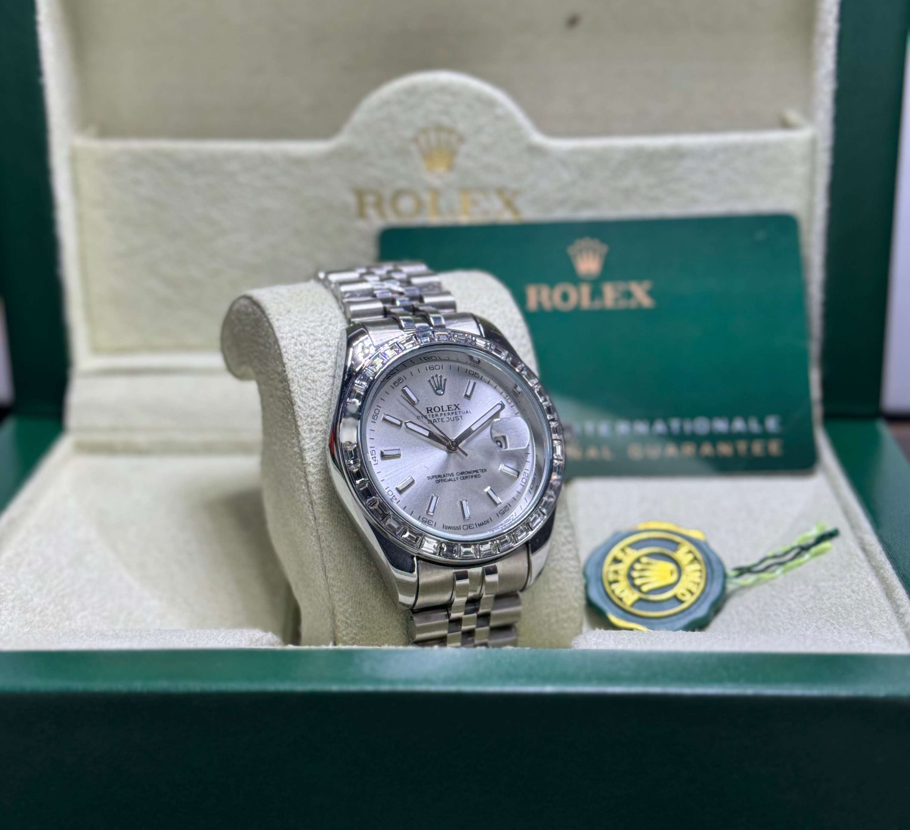 Rolex Daimond Dail Date Just