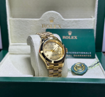 Rolex Golden Shine Dail Date Just