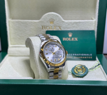 Rolex True Tone White Day&Date White Dail