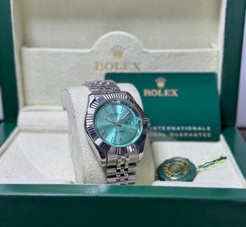 Rolex Tiffany Roman Dail With Jublee Chain