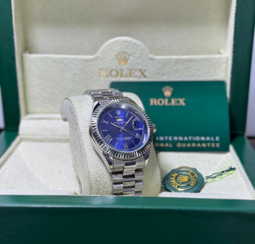 Rolex Purple Roman Dail With Jublee Chain Day&Date