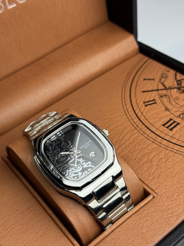 Patek Philippe With Arabic Words Black Dail