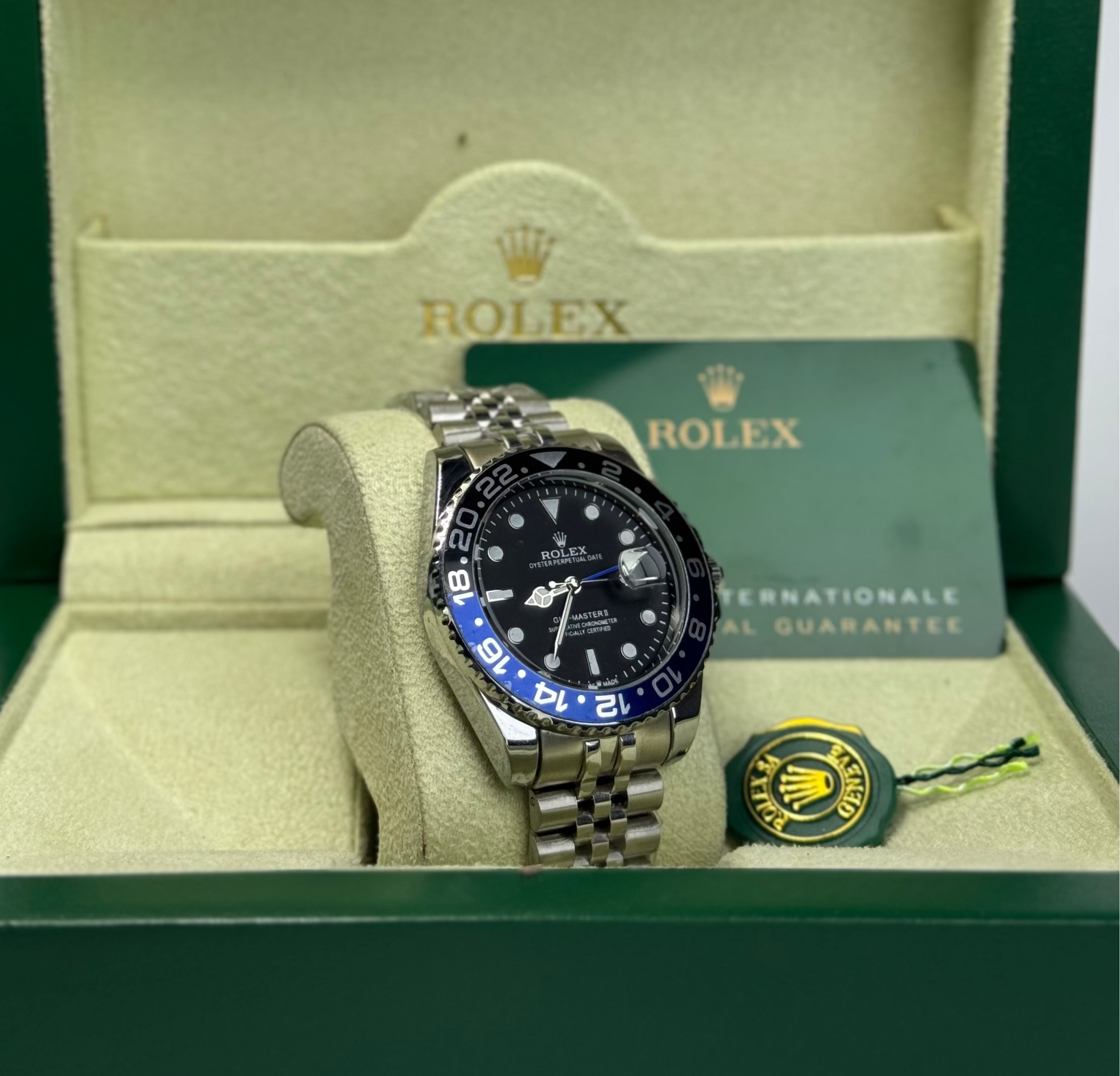 Rolex GMT Master II Black&Blue Rotating Bezel