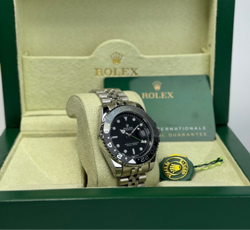 Rolex GMT Master II Black&Gray Rotating Bezel