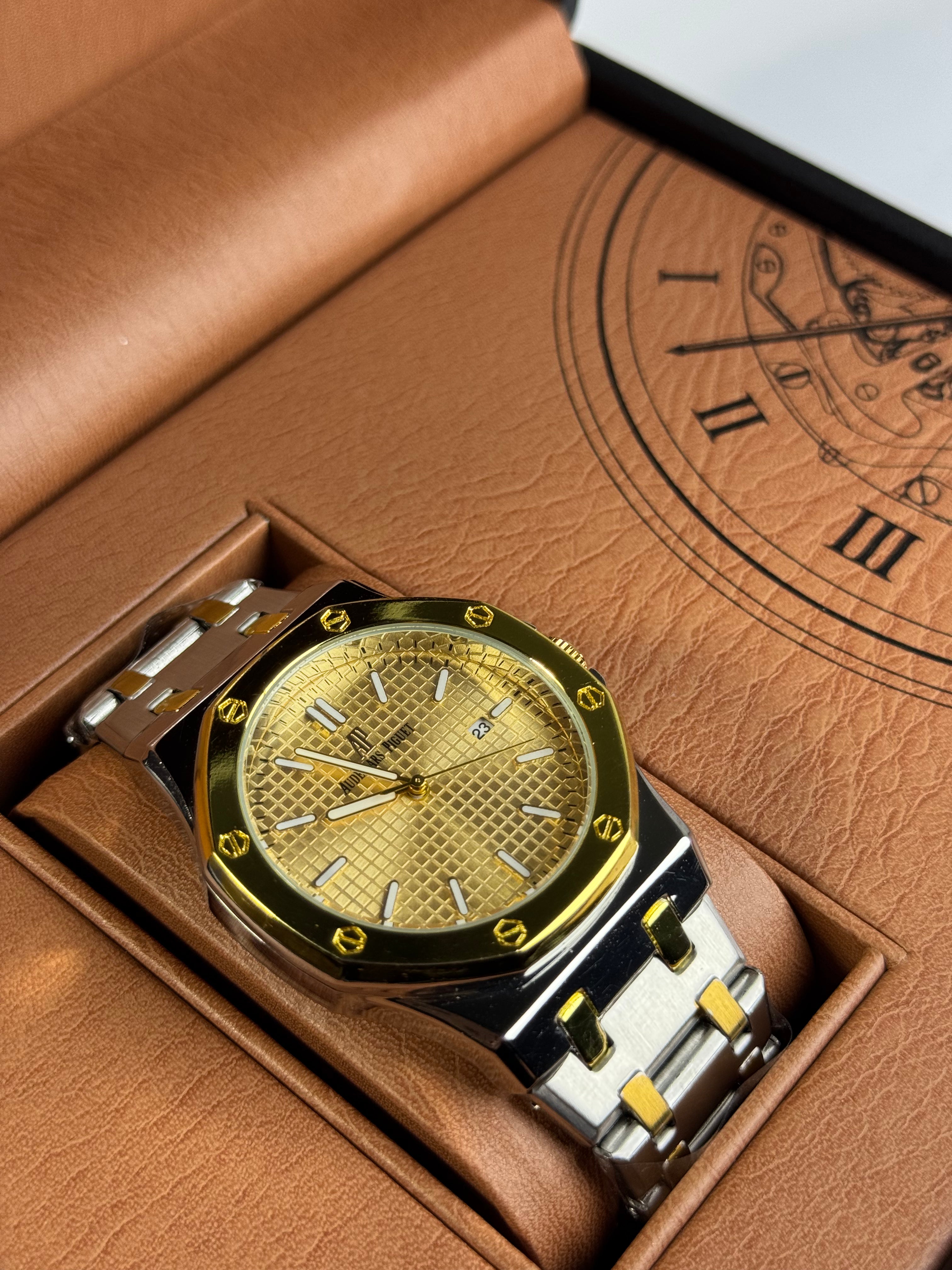 AP True Tone With Golden Dail Stainless Steel