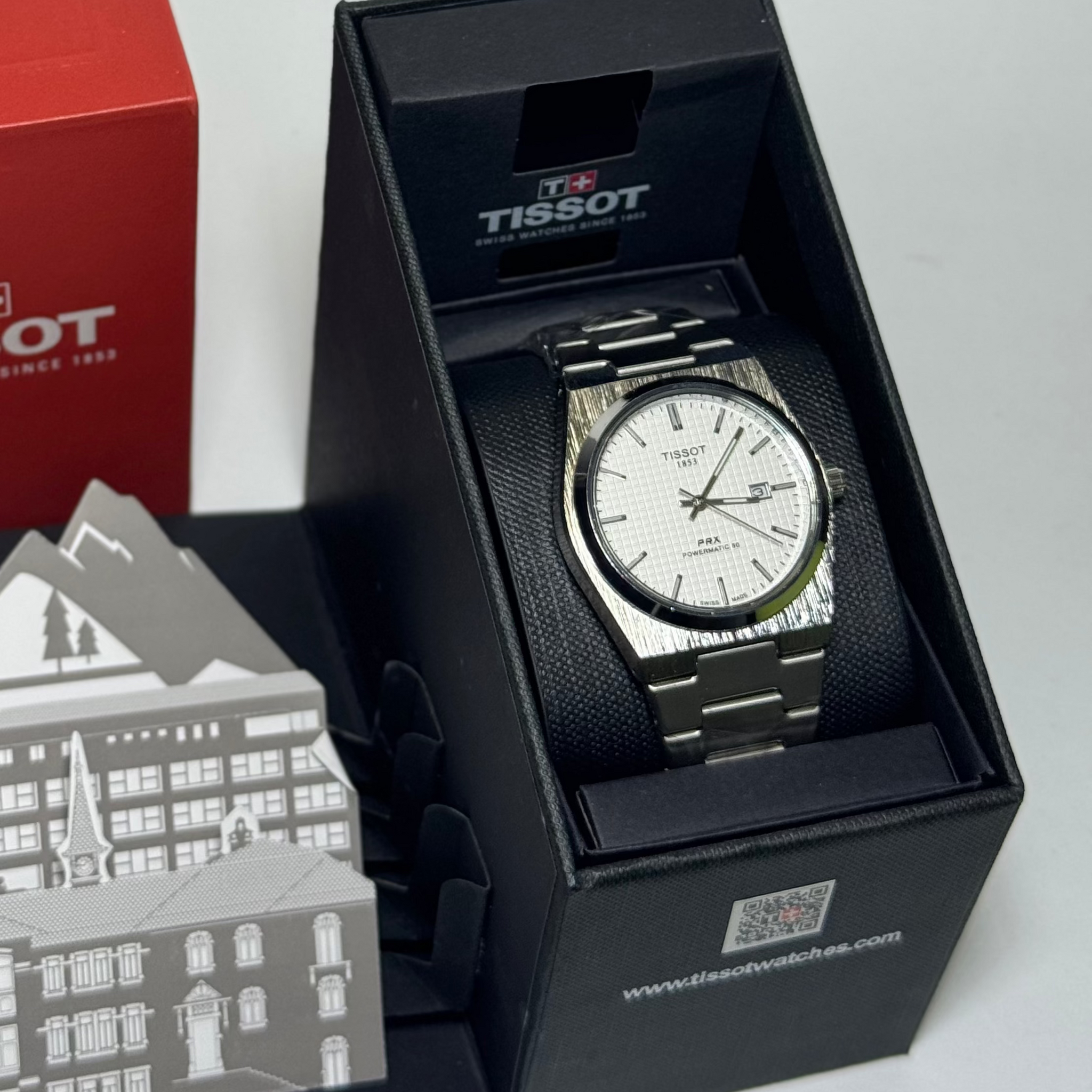 White Tissot PRX 1853