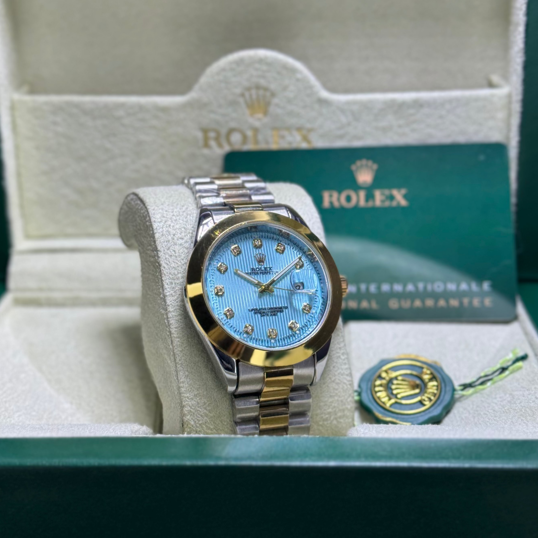 Rolex True Tone Tiffany Dail