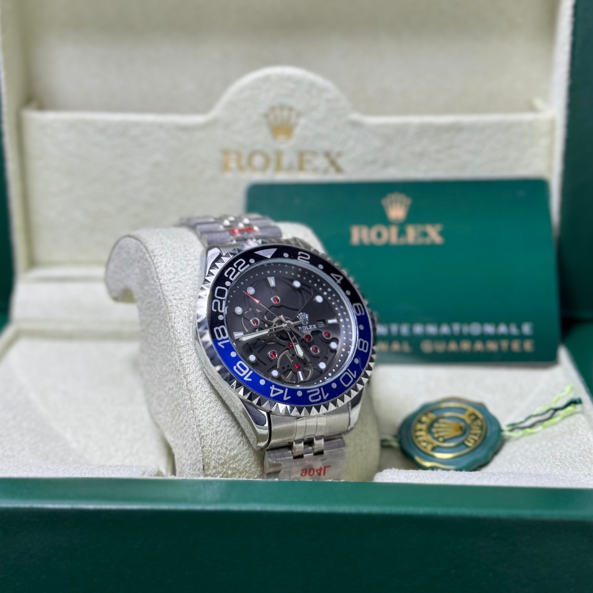 Rolex GMT Master II With Master Chain