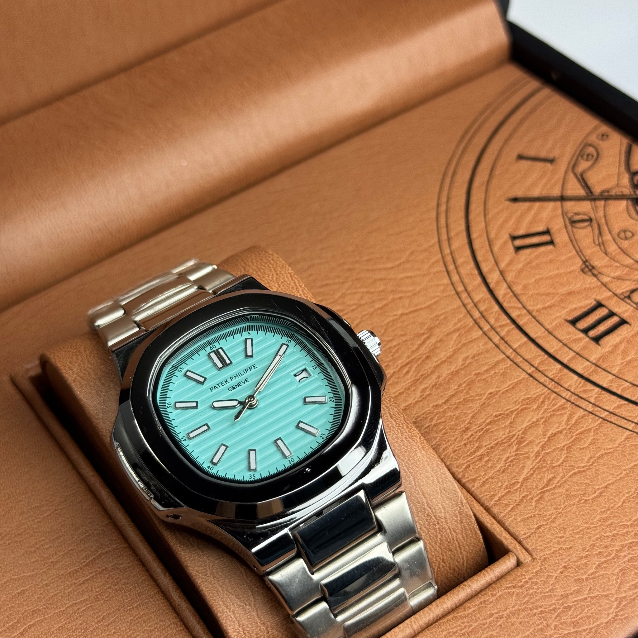 Patek Philippe Tiffany Shine Dail Stainless Steel