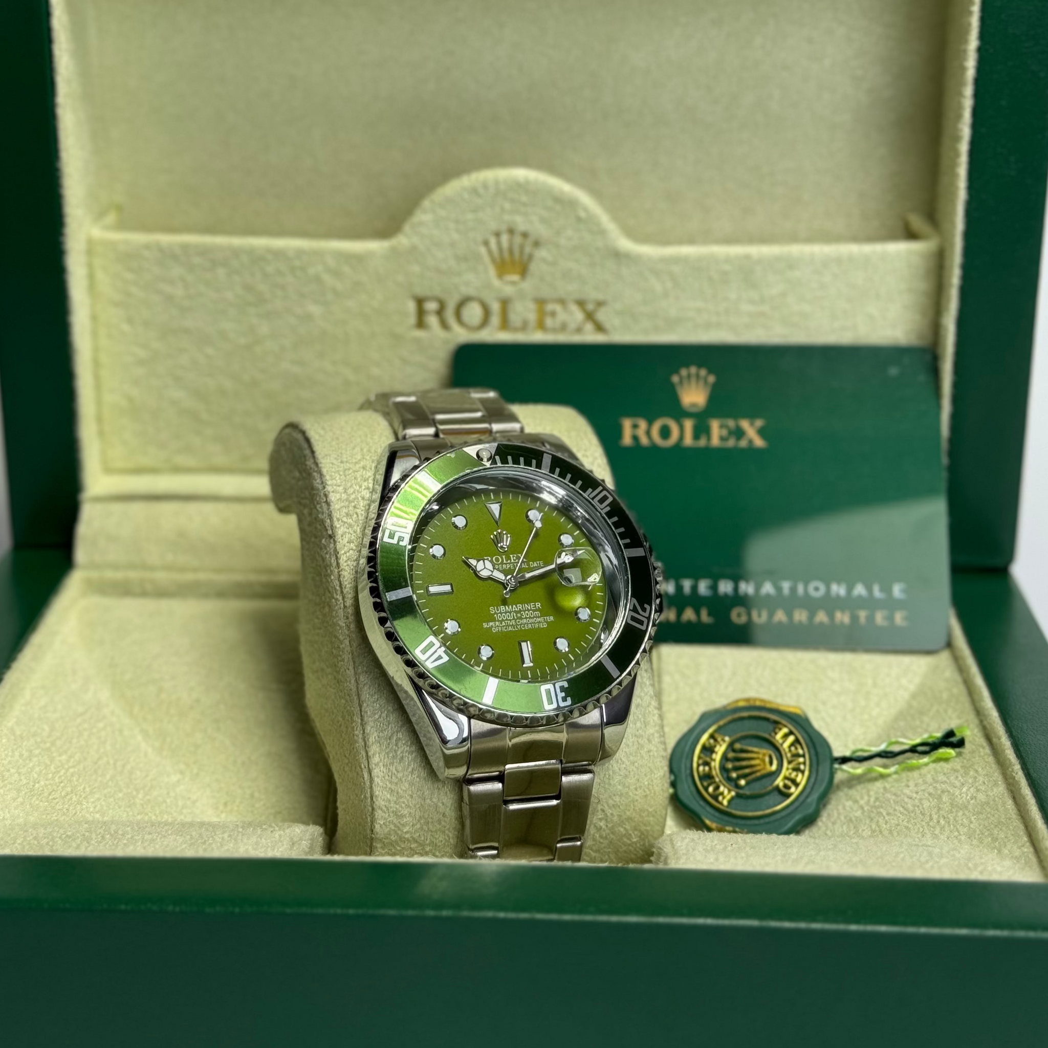 Rolex Submariner Green Dail