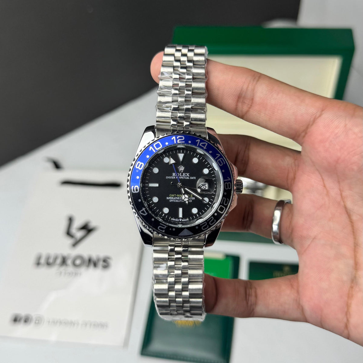 Rolex GMT Black&Blue Edition Quartz