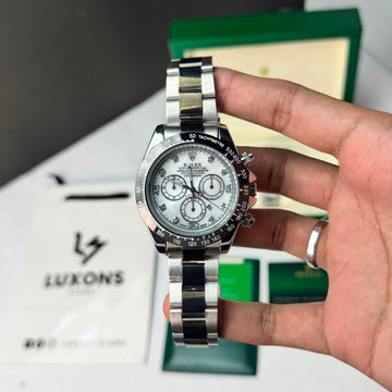 Rolex Daytona Two Tone Panda Dial Master Lock